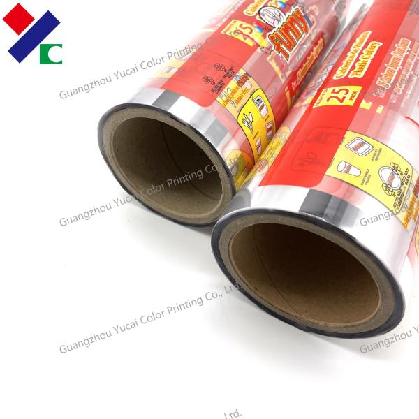 Tomato Sauce Spout Pouch Packing Film Roll Ketchup Sachet Paste Bags