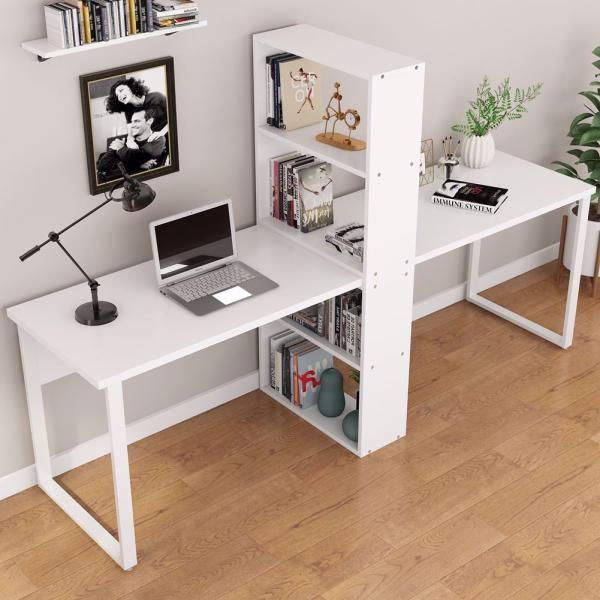 Modern Soho Computer Desk with Book Shelves Standard and Customized