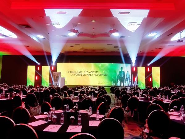 Large Rental Screen P1.667 Indoor RGB HD LED Display, Caixa de Alumínio 400x300mm