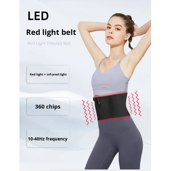 Heated Body Massage Belt Multi-functional massages the waist back and abdomen Suitable for home or office