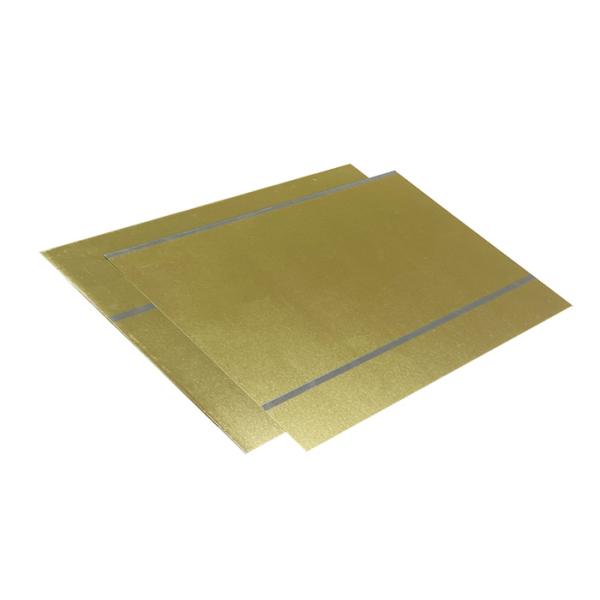 Gold ETP Electrolytic Tinplate Sheet AISI GB JIS Packaging Steel