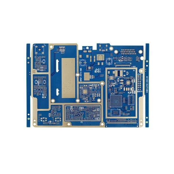 6L HDI Printed Circuit Board, Lead Free 0.1mm Dril Holes FR4 Material