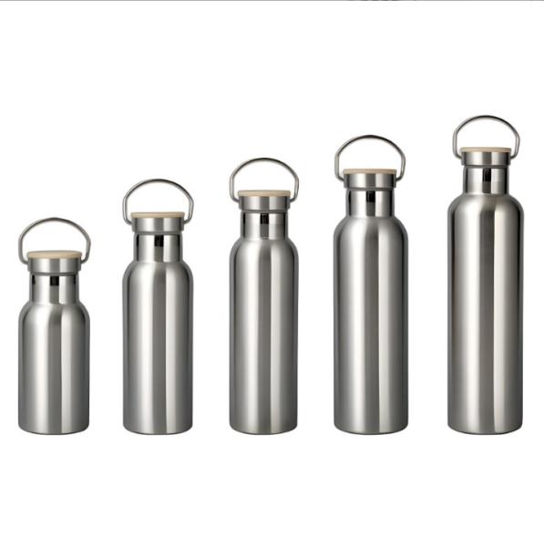 Gráfico de garrafas de água duplas isoladas de aço inoxidável clássico 25oz Proof Leak For Travel Gym Sport