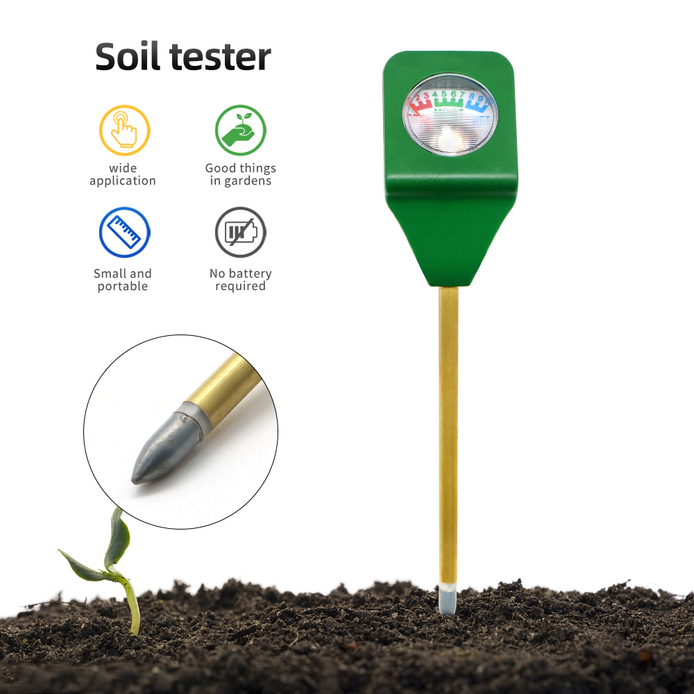 Mini Soil Moisture Meter Tester Portable Test Kit Tool For Plant Lawn Farm Garden