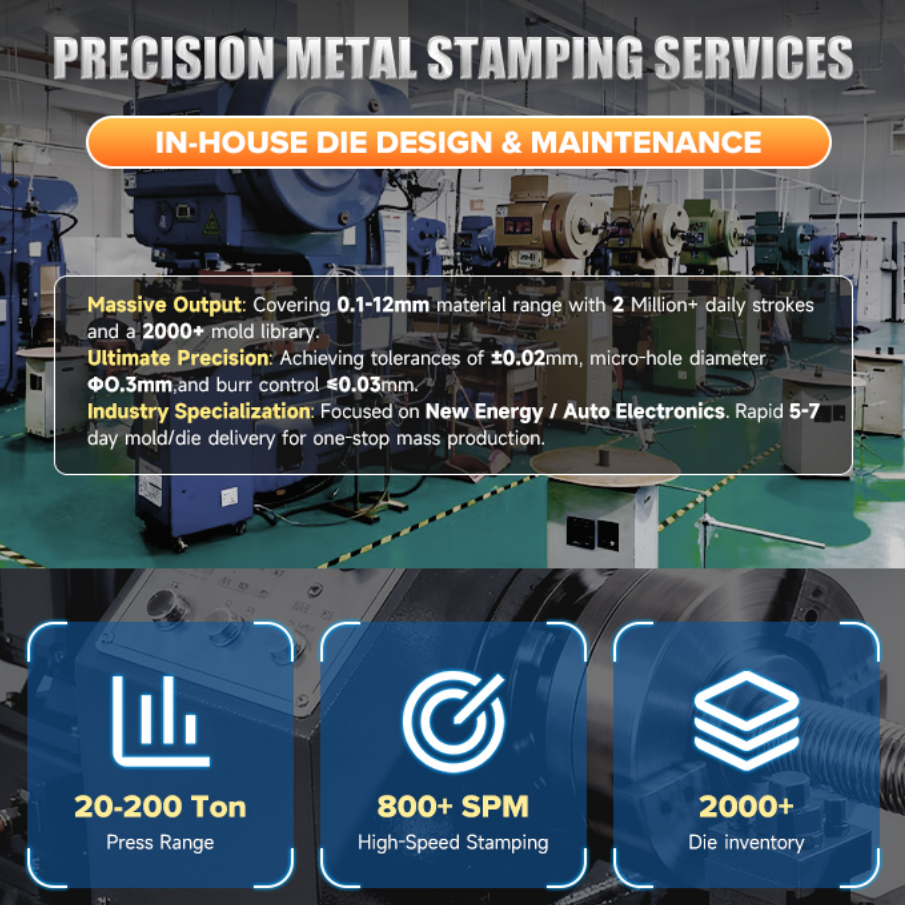 Complex Geometry Precision Stamping - Multi-Slide / Fine Blanking