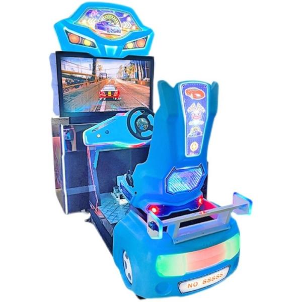 Plug Tipo US Plug Crianças Racing Amusement Game Machine com sistema operado por moeda