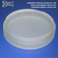 Couvertures de verre glacé au soda glacé sur mesure / couvertures de verre éclairage