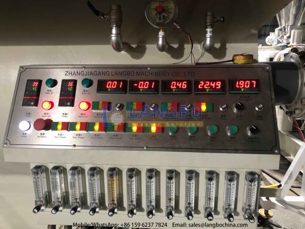 High Output Long Working Lifetime Precision Extrusion Line For PVC Double Cavity Pipes