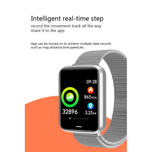 Ремень id RFID 13.56MHz спорта BT5.0 Nfc Ic фитнеса здоровья андроида дозора HL19 OEM Odm умный