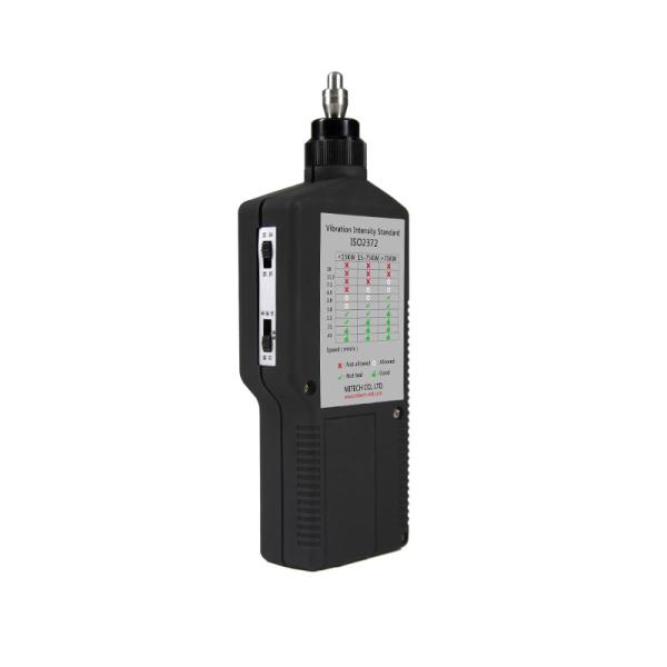 MITECH High Precision Portable Vibration Meter Equips Reliable Ring Accelerometer MV800C