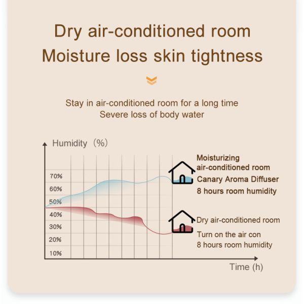 Sleep Aid Plastic Aroma Air Humidifier USB Powered Essential Oil Diffuser Wholesale