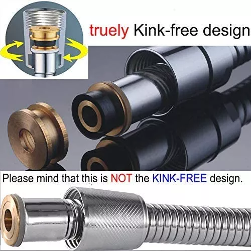 Новейший золотой шланг с двойным замком имеет элегантный и роскошный дизайн, подходящий для элитных ванных комнат.