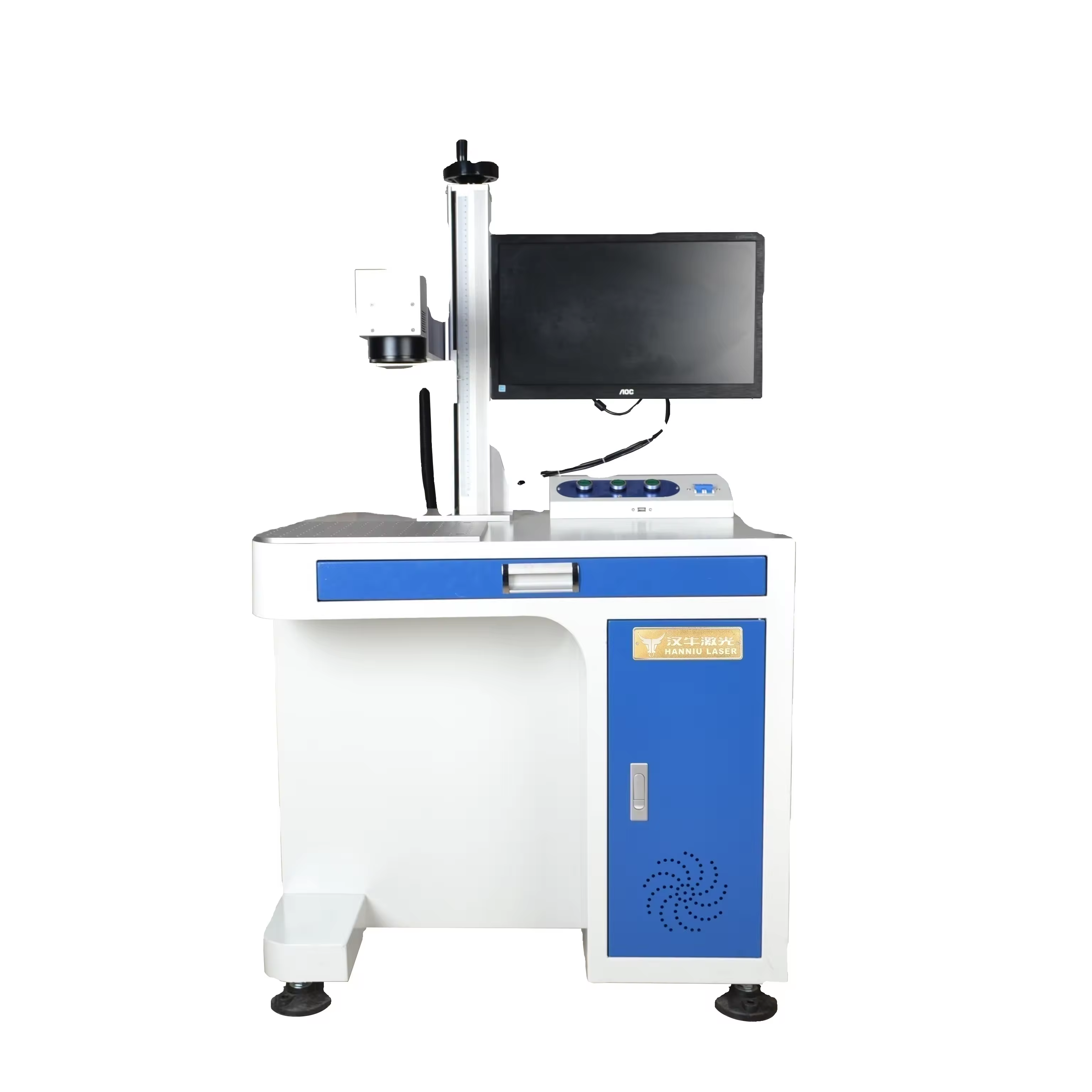UV Laser Marking Machine 355nm Laser Engraving Machine For ABS Plastic Labels 5w