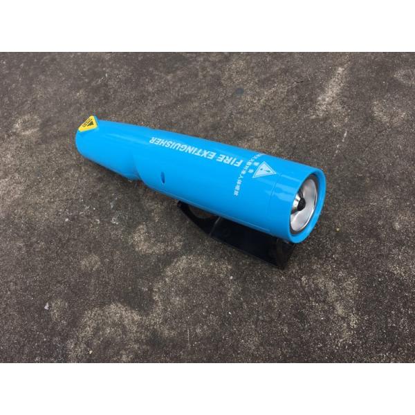 Portable Aerosol Fire Extinguisher Sprays Kitchen Safety Fighting Blue Shell