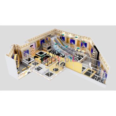 Customizable Indoor Jump Playground Diverse Themes Indoor Playground Trampoline 10FT