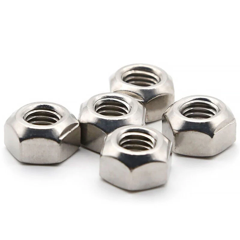 DIN980 Stainless Steel Hex Nuts Cold Forging For Industry