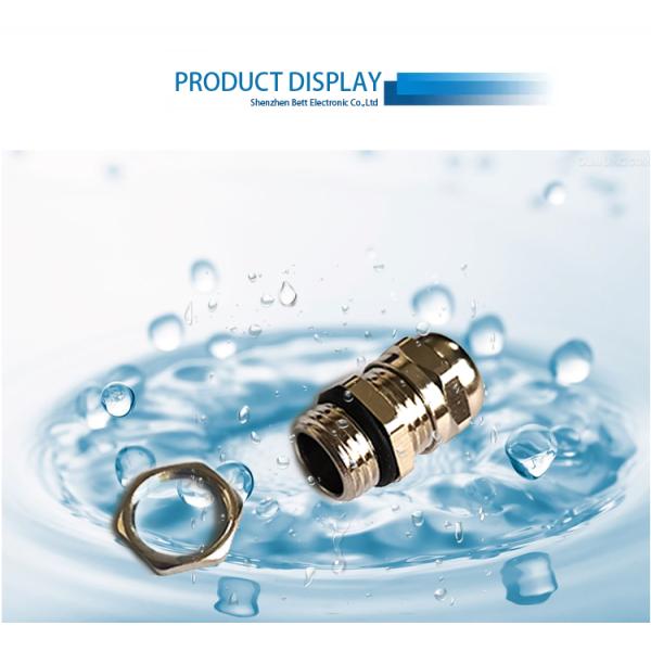 Пластиковый кабель PG тип M тип мужской нить водонепроницаемый разъединитель IP68 нейлоновая герметическая железа