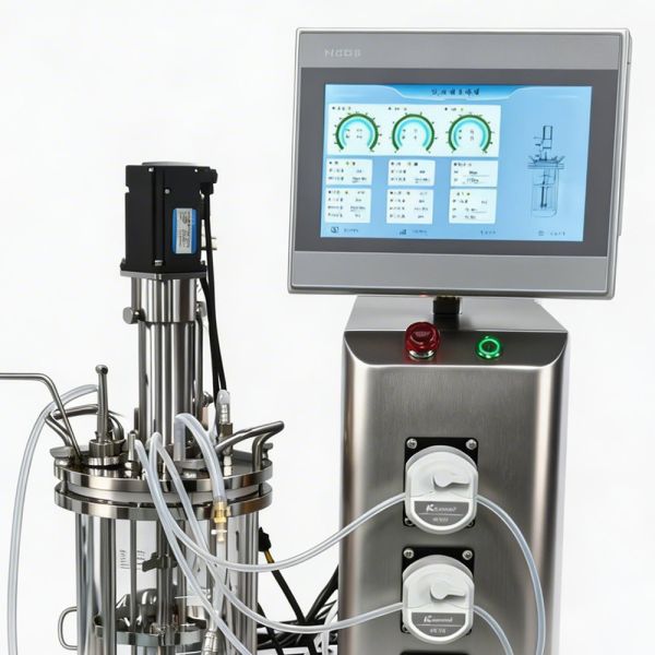 OEM / ODM Fermentation Bioreactor 5L Glass Bioreactor For High Density Cells And Efficient Bioprocessing