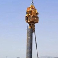 Молоток Vibro водителя кучи учреждения ISO9001 электрический