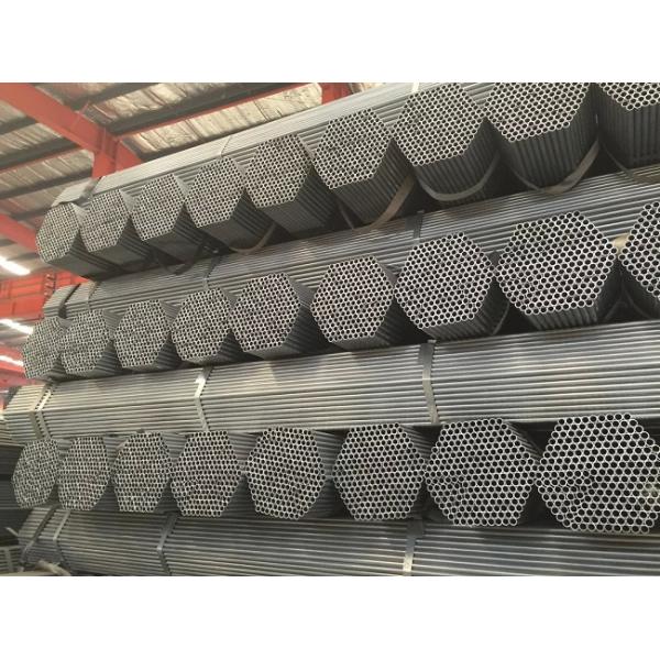 5.8M / 6M or Customer ASTM A53, BS1387, DIN2244 Tube / Round Welded Steel Pipe