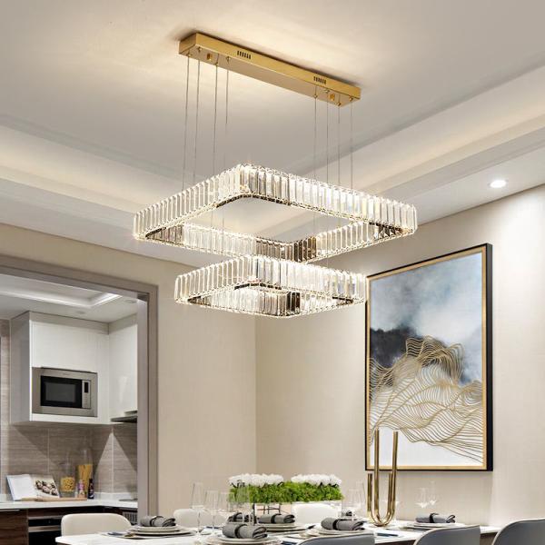 JYLIGHTING K9 Crystal Chandelier Crystal Chandeliers Ceiling Luxury Maria Theresa Crystal Pendant Light