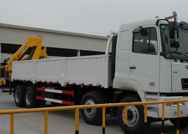 Durable 5T Safety Knuckle Boom Truck Mounted Crane For Construction