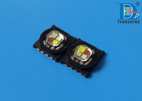SMD 9090 4-in-1 RGBW Multi Color LED Diode , 15W High Power LED Chip