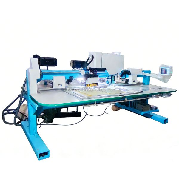 Automatic Leather Sponge Sewing and Perforation Combine Machine for Car Seat Cushion Sofa Pillow
