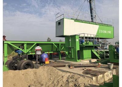 a planta de mistura móvel do asfalto 80Tph/CE portátil do misturador do asfalto aprovou