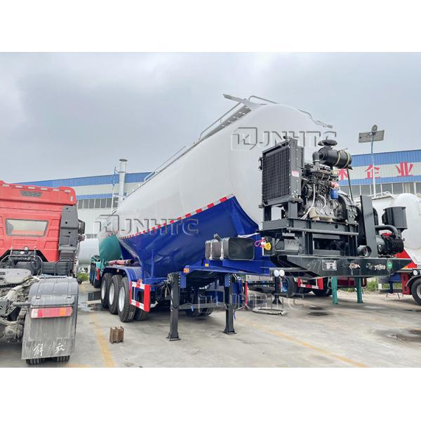 3 Axle Heavy Duty Semi Trailers Cement Bulk Carrier 50 CBM