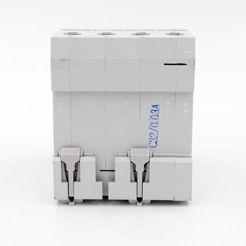 Electro Magnetic Type 32A 40A RCBO Circuit Breaker Residual Current Operated 4P 30MA Made Copper 6kA Breaking Capacity IEC