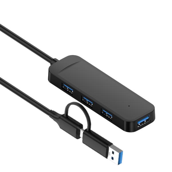 Type C Usb 3.0 3 In 1 Combo Hub ODM Docking Station For Laptop