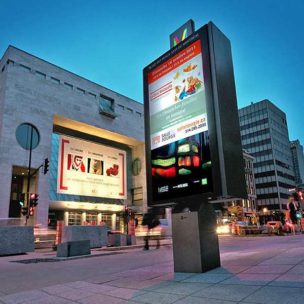 Wifi LCD Advertising Waterproof Outdoor Digital Signage Kiosk