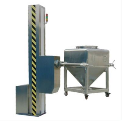 TIANHE Single column lifting hopper mixer blender pharmaceutical machine