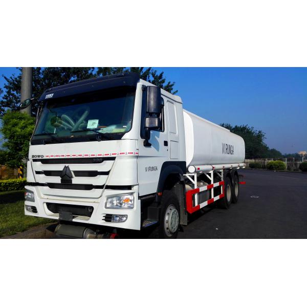 Sinotruk HOWO 10 wheeler Liquid Tanker Truck 6x4 , 20000L Fuel Delivery Tanker Truck