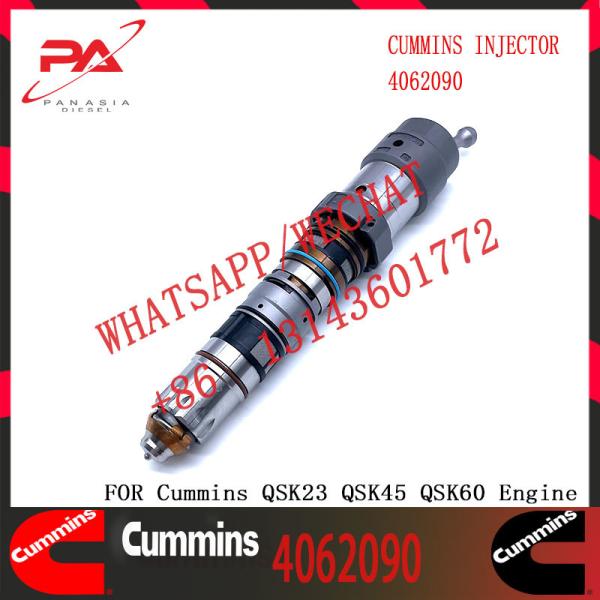 Injecteur de carburant 4902827 de pièce de rechange de moteur diesel d'excavatrice de tracteur du camion QSK23 4077076 4062090