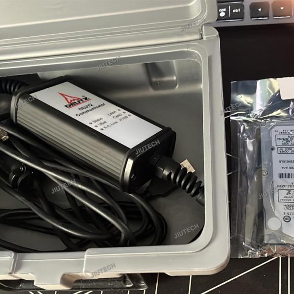 Pronto para usar Xplore Tablet +Deutz Communicator OBD Adaptador com SerDia Software para diagnóstico SerDia 2010