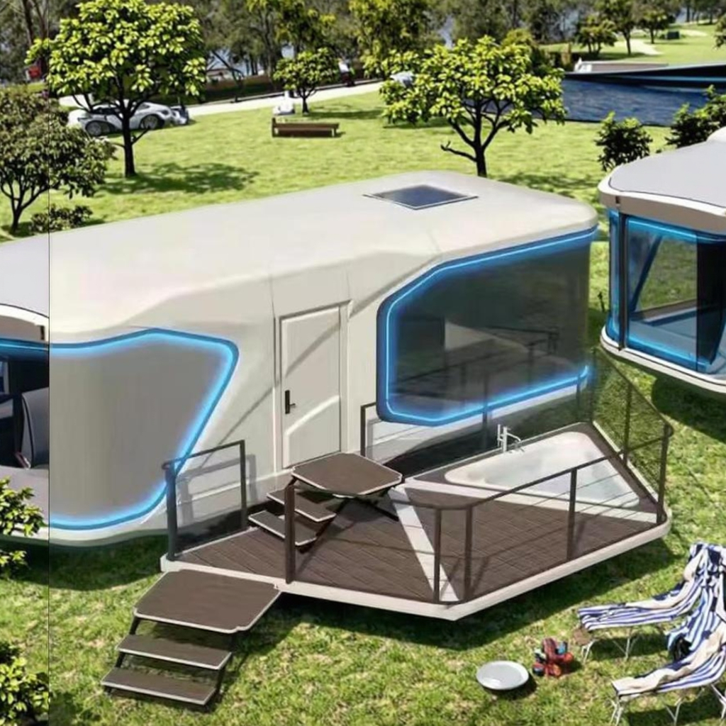 The Best-selling Space Capsule Prefabricated Modern Container Space Capsule House, Space Capsule Mobile House.