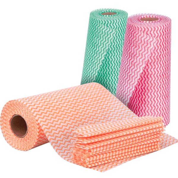 Закрученная ткань воды колючая шнурует не сплетенную ткань сухое полотенце обтирает бак для кухни