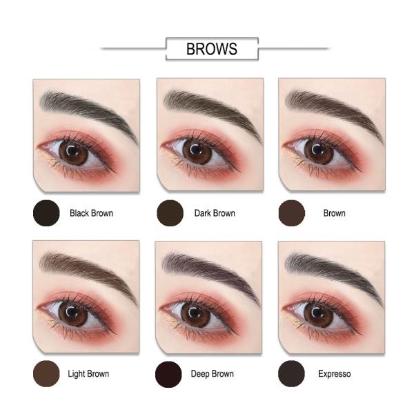 Brown Waterproof Permanent Makeup Tattoo Ink For Eyebrows