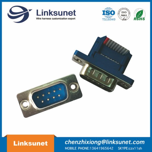 9 Pin Flat Cable Connector Wire Harness With UL / ROSH Certificate Custom Customization