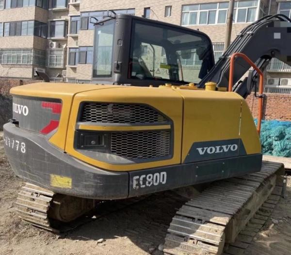 Venda a quente 7450KG de segunda mão Em bom estado Vollvo EC80D Com motor Volov D3.4A