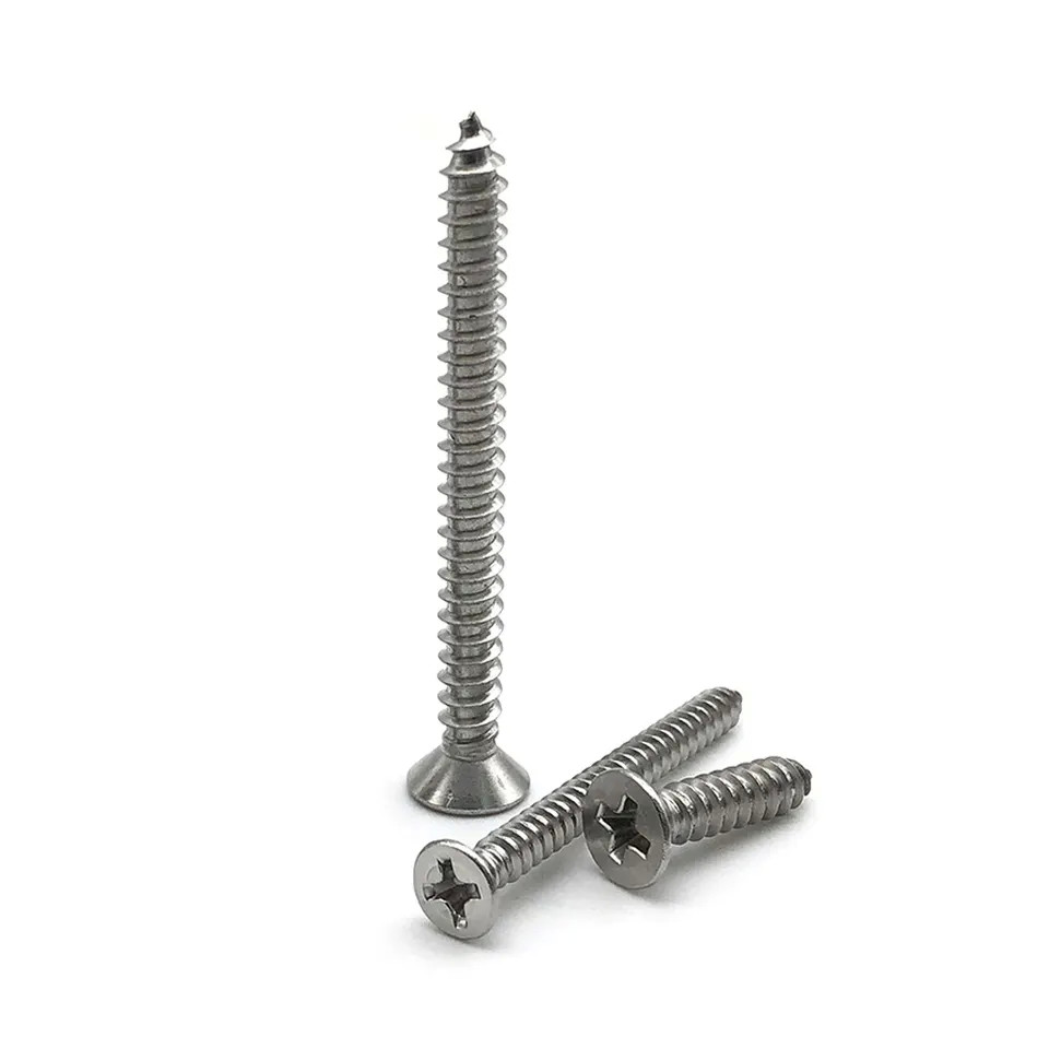 Винт 7.5mm x 200mm нержавеющей стали конкретный винты плоской головки ранг 8,8 т