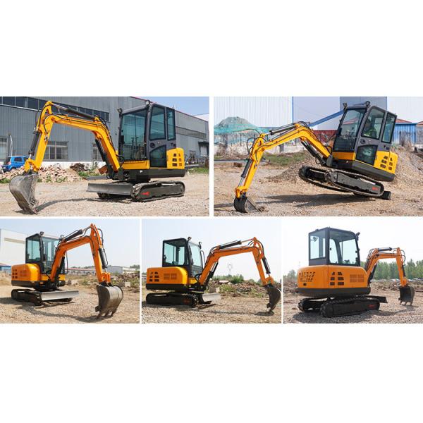 EURO 5 Mini escavadeira de 2 toneladas Pequena escavadeira doméstica de baixo consumo