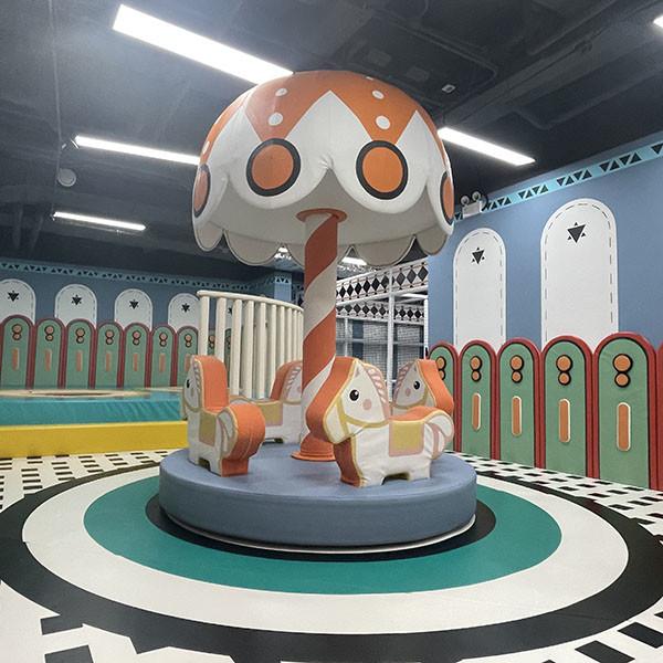 Structures de jeux intérieurs personnalisées pour enfants avec certification de sécurité ASTM/CE
