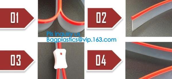 Eco-Friendly Press Lock Zipper, Double Slider Lock Zipper, slider lock, zipper lock zip lock