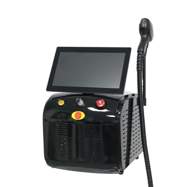 Laptop Diode Laser 755 808 1064nm 3 Wavelength Laser Hair Removal Beauty Salon Equipment