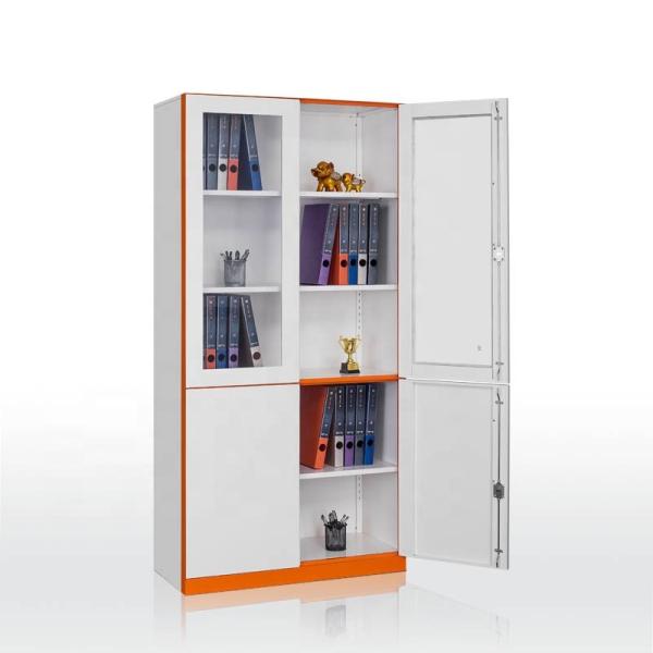 White  D400mm W900mm Metal Filing Cupboard