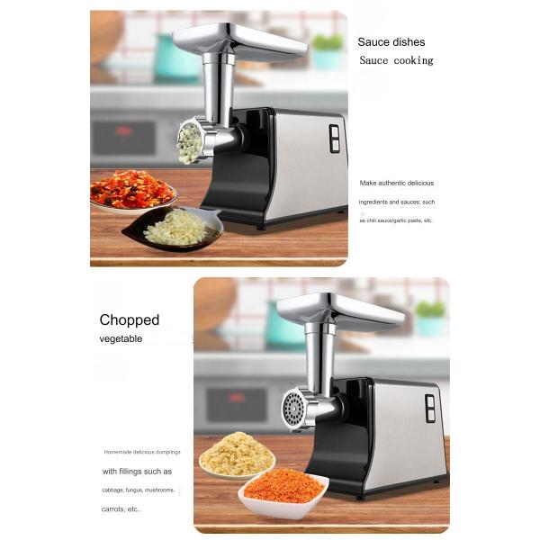 Small Commercial Automatic Meat Grinder for Grinding Meat and Stuffing Pepper Sausages