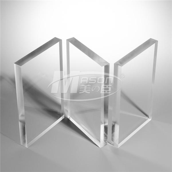 Unbreakable Anti UV Fireproof 14mm Flame Retardant Acrylic Sheet PMMA Panel 